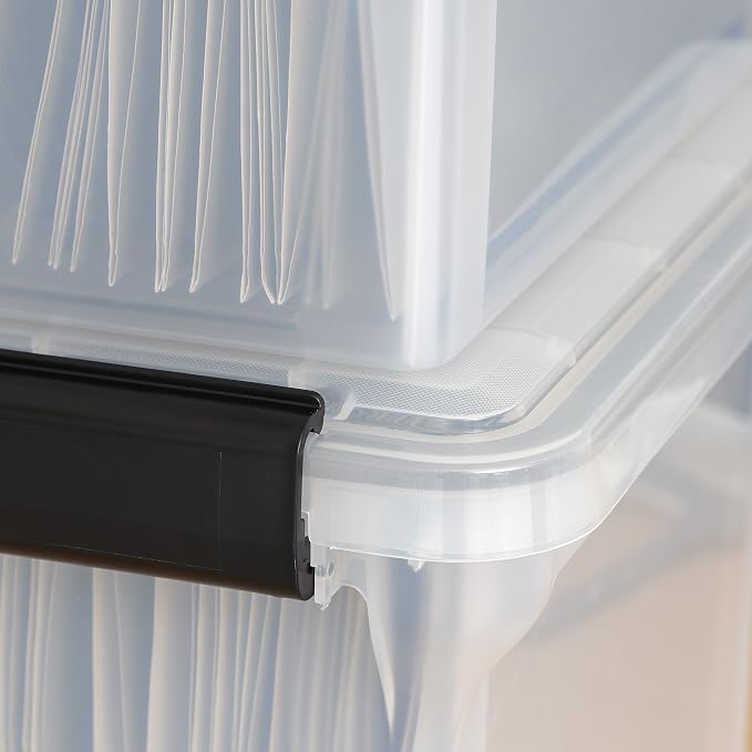 IRIS USA File Box WeatherPro Organizer Plastic - Image 7