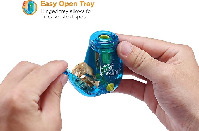 Bostitch Office Twist-n-Sharp Pencil Sharpener, - Image 3