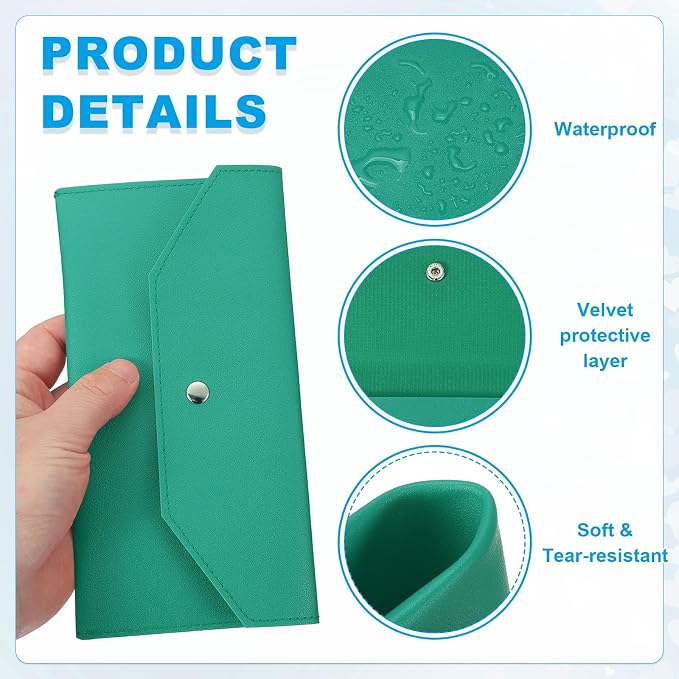 PATIKIL Cash Envelope Wallet, Budget Cash Holder Reusable Money Bag Pouch - Image 3