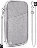 Family Passport Holder for Travel, RFID Blocking Travel Document Organizer by Magimack
