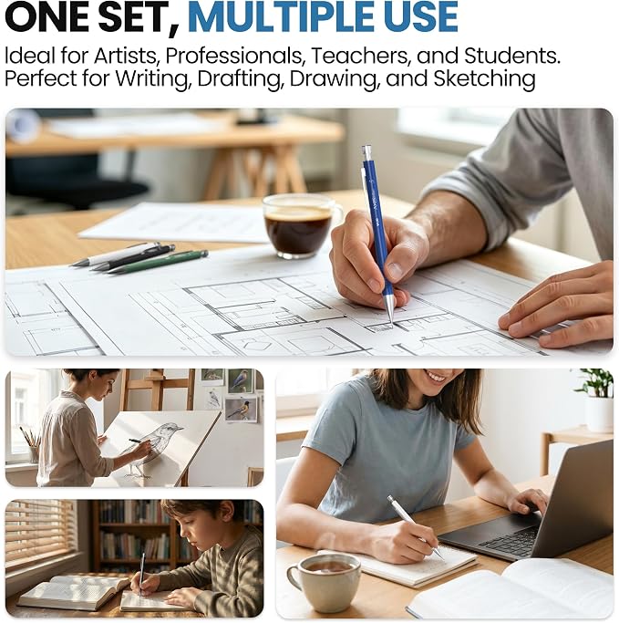 WUO 8PCS Mechanical Pencil Set - Image 9