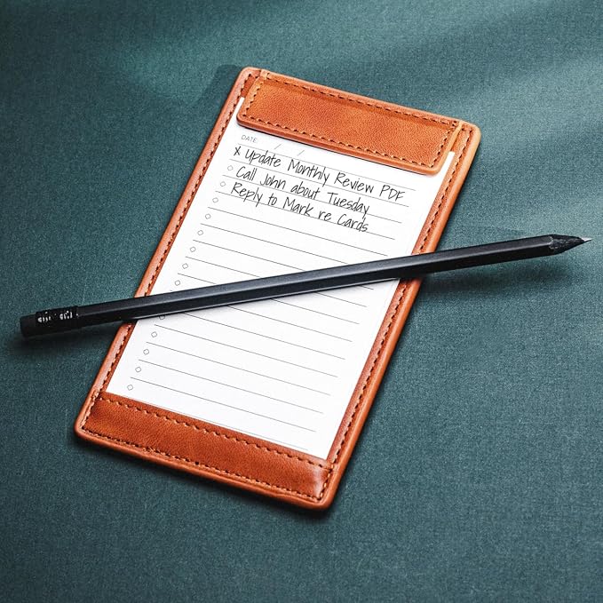 Notsu Note Card Holder | Minimalist 3x5 Inch Index Card Holder Handheld Case in - Image 3