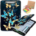 Clipboard with Storage, Heavy Duty Plastic Storage Clipboard with Low Profile by Unknown