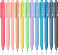 Mr. Pen- Retractable Gel Pens, 12 Pack, Pastel Barrels | Fine Point 0.7mm by MrPen