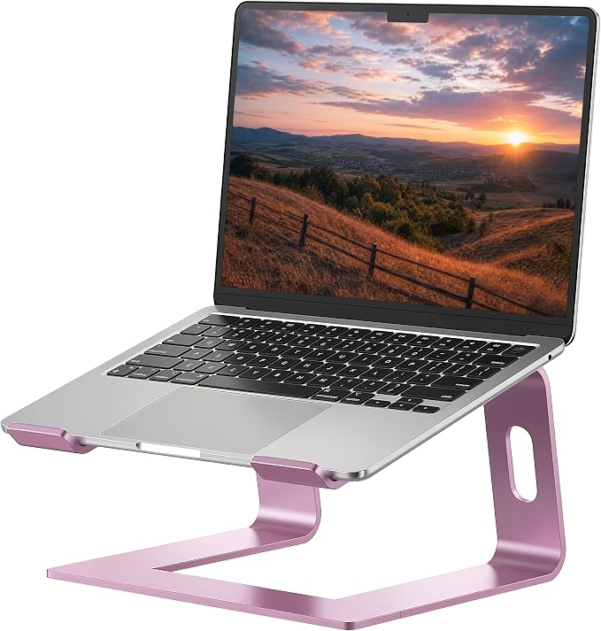 SOUNDANCE Laptop Stand, Aluminum Computer Riser, Ergonomic Laptops Elevator by Soundance