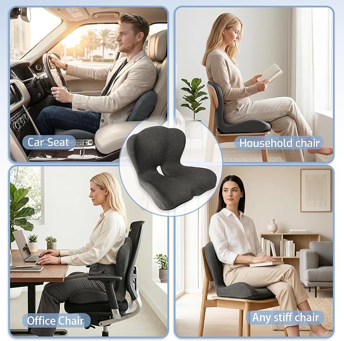 Memory Foam Seat Cushion, Office Chair Cushion - Image 8