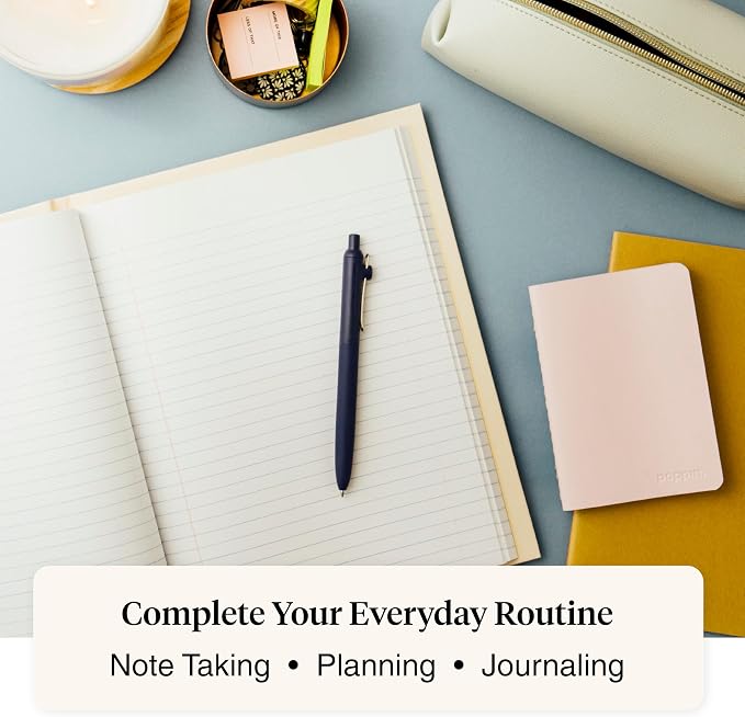 uniball Zento Liquid Gel Ink Retractable Pens, Medium Point, Boho Barrels - Image 6