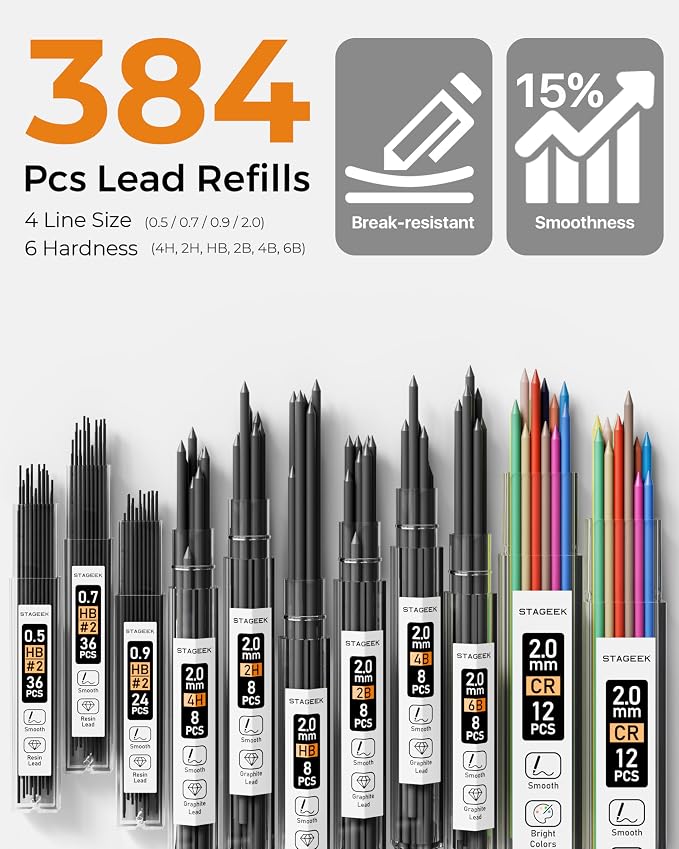 STAGEEK Mechanical Pencil Set - Image 3
