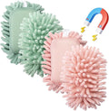 Mr. Pen- Magnetic Microfiber Shag Whiteboard Erasers, 4 Pack | Dual Surface by MrPen