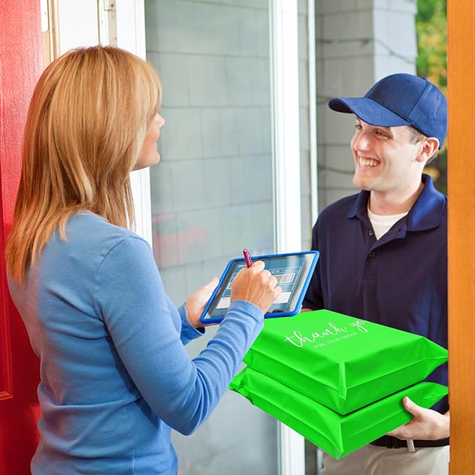JinRuiKJ Thank You Poly Mailer 12x15.5 Inch 50 PCS, Shipping Bags - Image 7