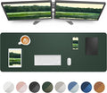 Large Desk Mat, Large Mouse Pad, Office Desk Mat, Non-Slip PU Leather Desk by AFIING