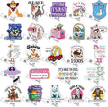 Feifeiya 24 Pcs Funny Badge Reel Nurse Cute Retractable Name ID Clip Badge by Feifeiya