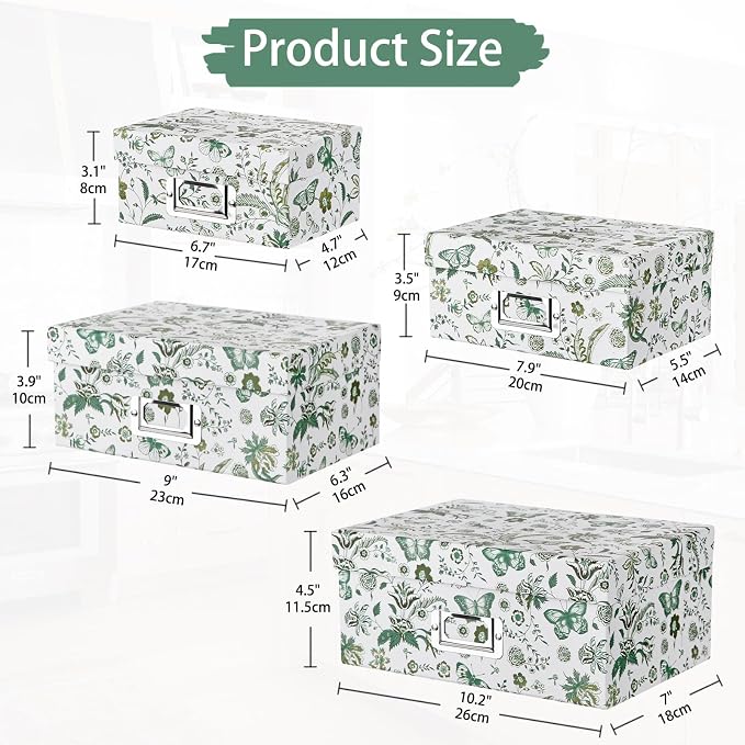 Briful Decorative Storage Boxes - Image 2
