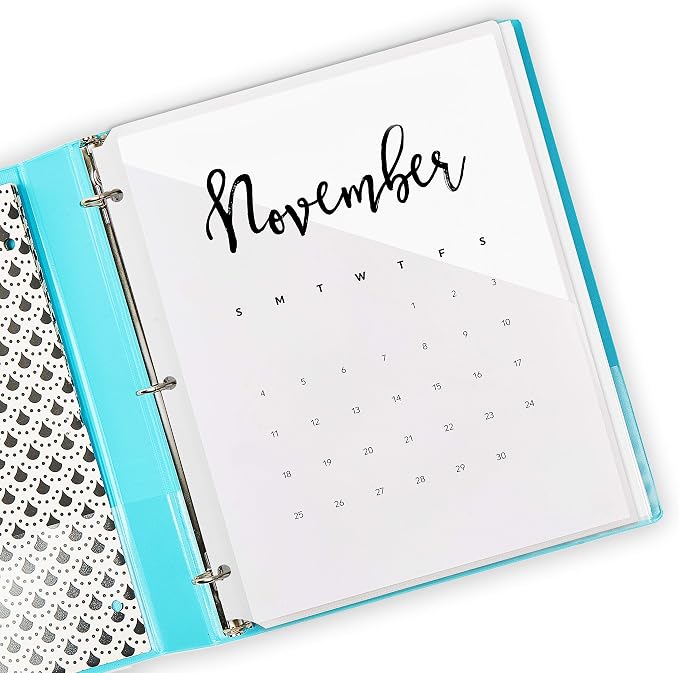 Avery Binder Pockets for 3 Ring Binders, 8.5" x 11", Acid-Free and Archival-Safe - Image 5