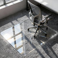 Azadx Tempered Glass Chair Mat for Carpet 36" x 48" Heavy Duty Office Chair Mat by Azadx