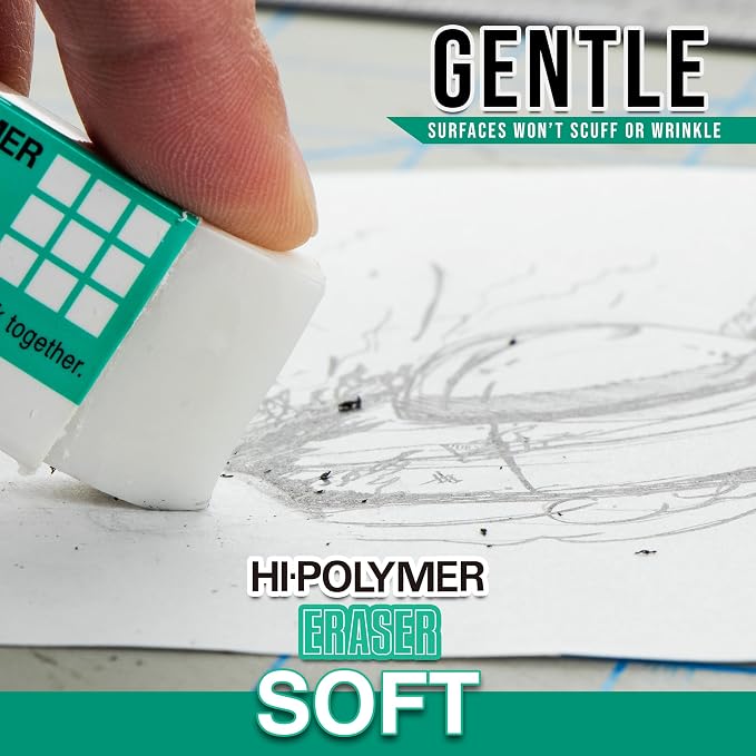Pentel Hi-Polymer Soft Eraser - Image 4