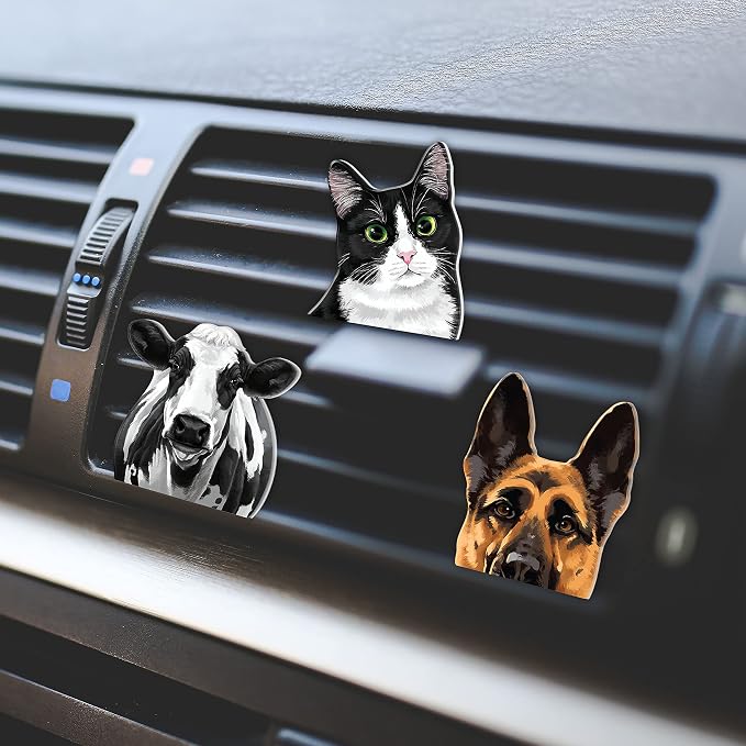 WIRESTER Fresh Scented Car Air Freshener Vent Clip, Decorative Accessories - Image 6