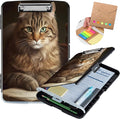 Clipboard with Storage, Storage Clipboard with Pen Holder, Heavy Duty Plastic by Unknown