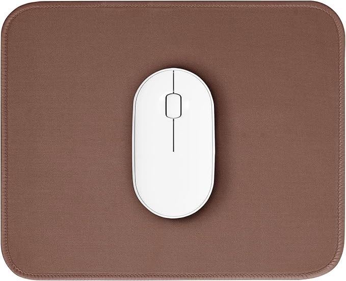 Brown Mouse Pad, 10.2 x 8.2Inch, Non-Slip Waterproof Rubber by ZYAOTWQZ