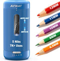 AFMAT Electric Pencil Sharpener, Auto in & Out, 5 Nibs, 7K+ Uses, Fully by AFMAT
