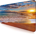 Sunset Beach Large Gaming Mouse Mat by LQFIWSS