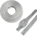 Tinned Copper Braid Metal Cable Shielding Sleeve Ground Straps Interference by BuyUneed