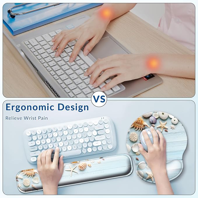 Desk Mat Set + Keyboard and Mouse Pad - Image 6