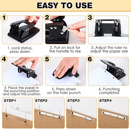 Dreyoo Heavy Duty 2 Hole Punch - Image 7