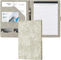 Mymazn Padfolio Portfolio Binder, Faux Leather Interview Resume Folder by Mymazn