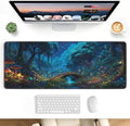 Desk Mat, Big Desk Pad, 31.5x11.8 Inches Extended Big Gaming Mouse Pad by stanploe