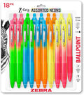 Zebra Pen Z-Grip Retractable Ballpoint Pen, Smooth-Flowing Black Ink, 1.0mm by ZebraPen