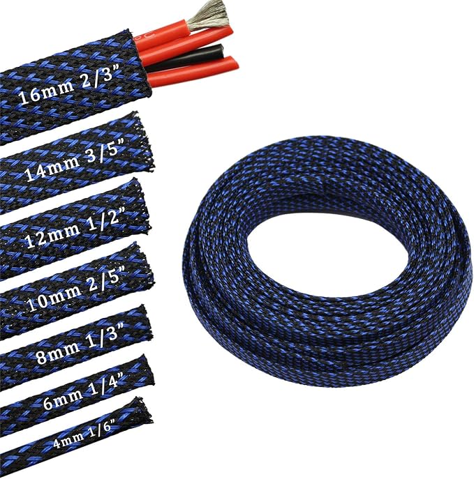 30ft PET Expandable Sleeving Wire Cable Sleeve - Image 4
