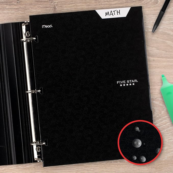 Five Star 4-Pocket Folder, 6 Pack, Paper Folder, Fits 3-Ring Binders, Holds - Image 5