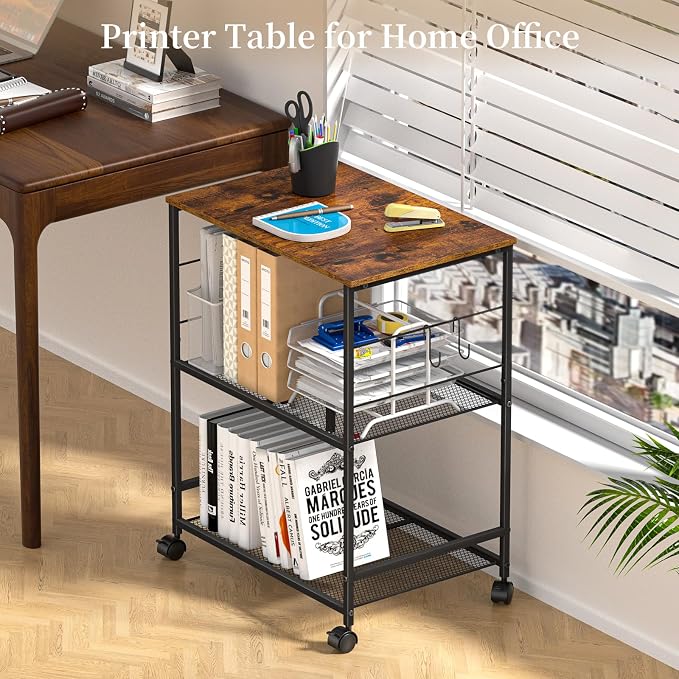 ThreeHio Printer Stand, 3Tier Printer Table - Image 8