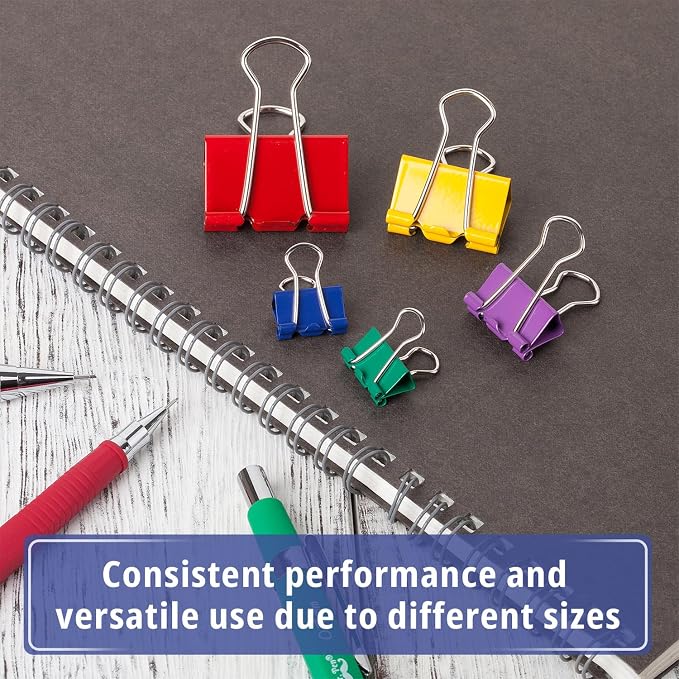 Mr. Pen- Metal Binder Clips, Bulk Paper Clamps - Image 6