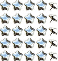 Silver Push Pins for Wall, Thumb Tacks for Bulletin Board, Cute Decorative by Tandarui