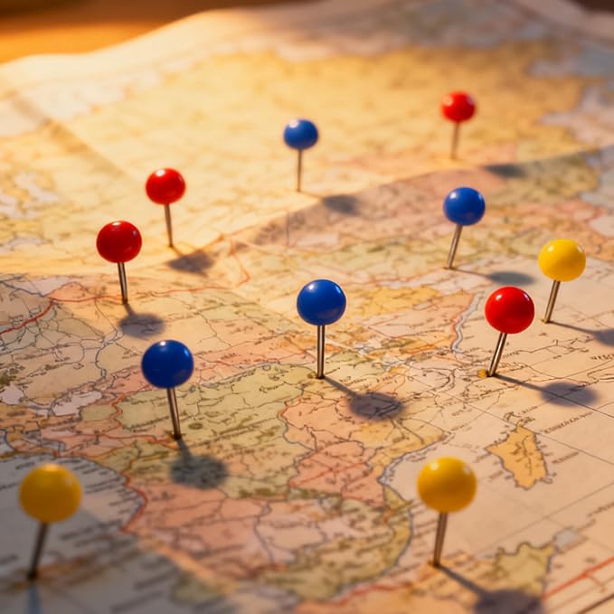 500Pcs Multi-Color Push Pins, Map Pins - Image 4