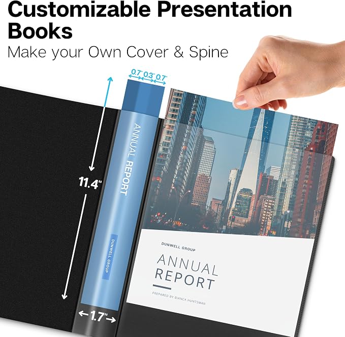 Dunwell 12-Pocket Presentation Binder - Image 2