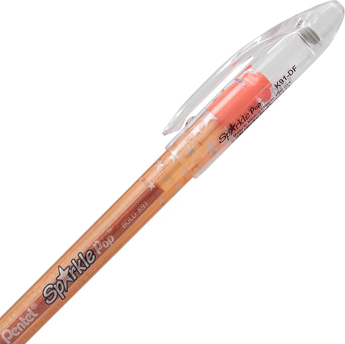 Pentel Sparkle Pop Metallic Gel Pen, 1.0mm Bold Line - Image 3