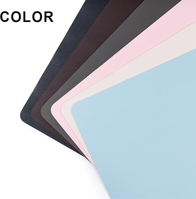 CADONO Faux Leather Desk Pad Protector, Easy Clean, Office/Home/Decor - Image 7