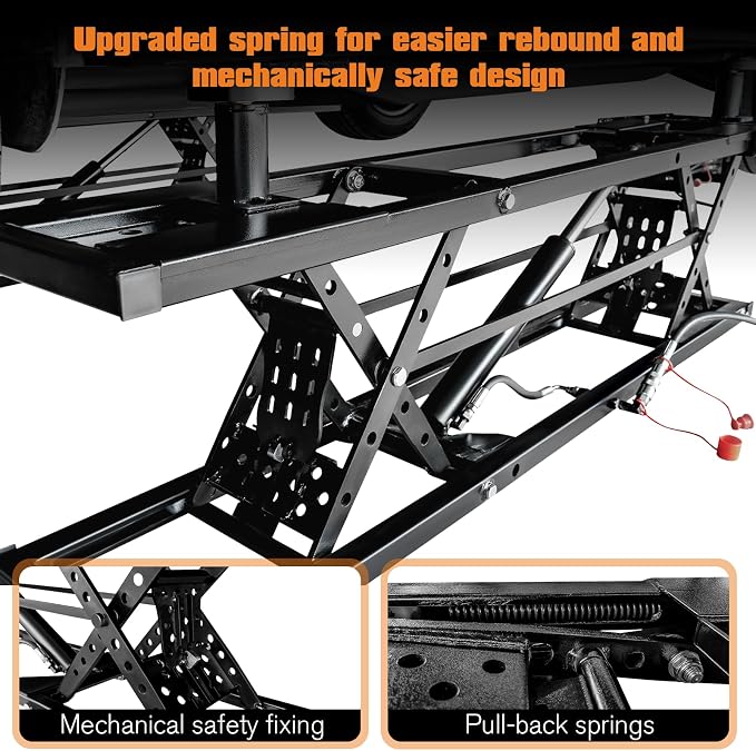 Jocisland 7000 lb Portable Car Lift, Quick Jack - Image 3