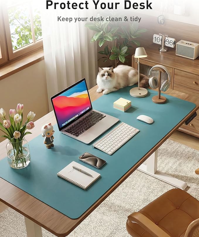 Aothia Faux Leather Desk Mat - Image 8