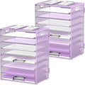 DALTACK 9-Tier Paper Letter Tray Desk Organizer by DALTACK
