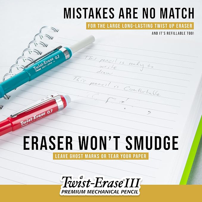 Pentel Twist-Erase III Mechanical Pencil - Image 4
