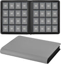 16 Pocket Toploader Binder, Holds 640 Top Loaders, Top Loader Binder by MOSLA