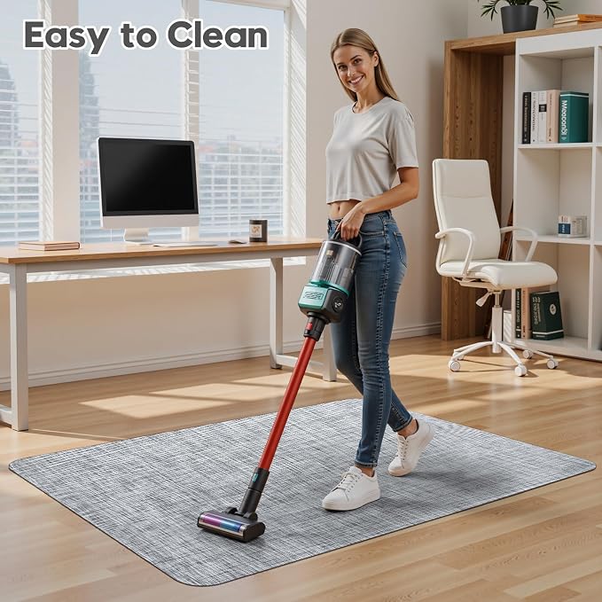 Sycoodeal Office Chair Mat for Hardwood & Tile Floor, Computer Gaming Chair Mat - Image 7