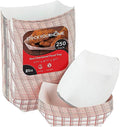 Stock Your Home Medium Paper Food Boats, 250 Pack, 2 Lb Capacity, 4.5 x 2.75 x by StockYourHome