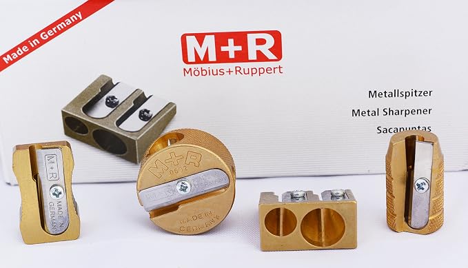 Mobius + Ruppert Brass Artists Pencil Sharpener - Image 2