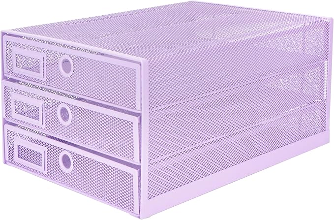EXERZ Paper Sorter 3 Tier Drawers A4 / Multifunctional Desk Organiser/Letter by Exerz