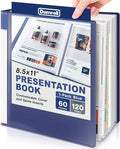 Dunwell Presentation Binder 60-Pocket, Displays 120 Pages, 8.5x11 Portfolio by Dunwell